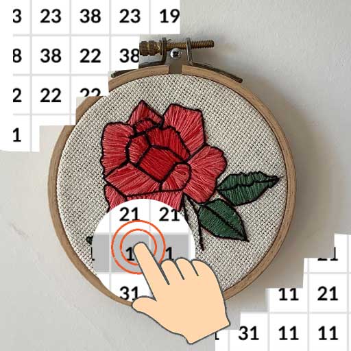 Cross Stitch Picture Coloring