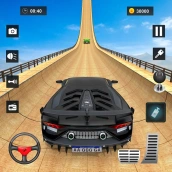 坡道汽车特技赛车 - 汽车模拟器游戏