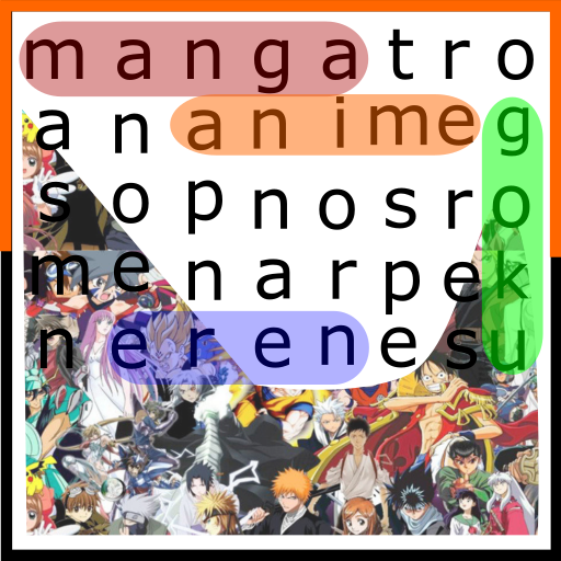 Sopa de letras anime