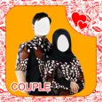 Hijab Couple Cantik Batik