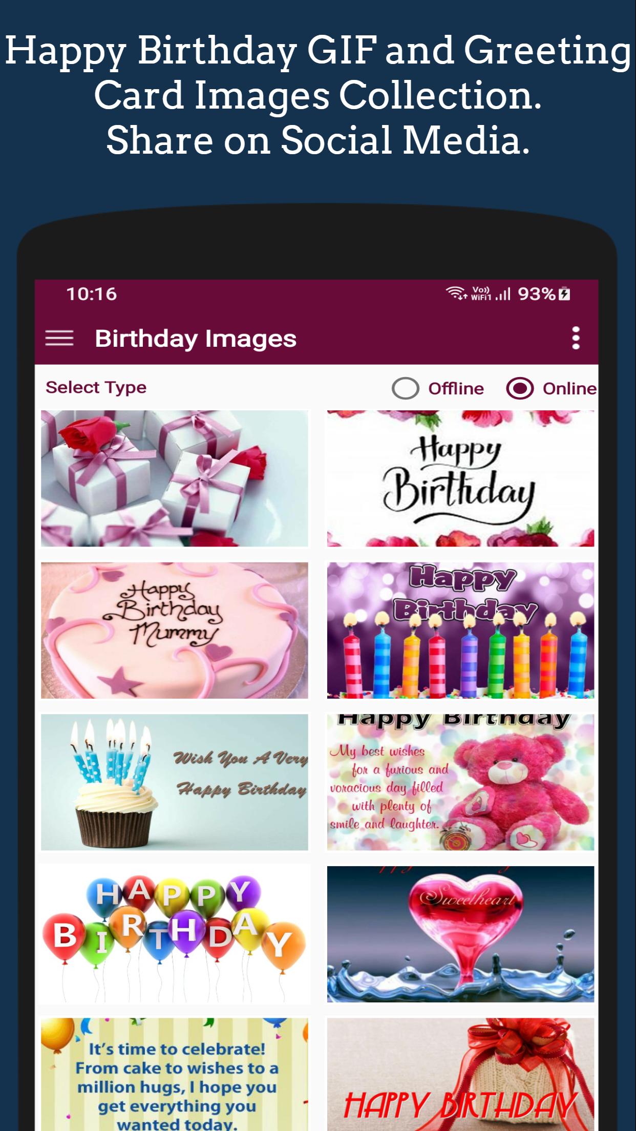 Download Happy Birthday GIF & Card . android on PC