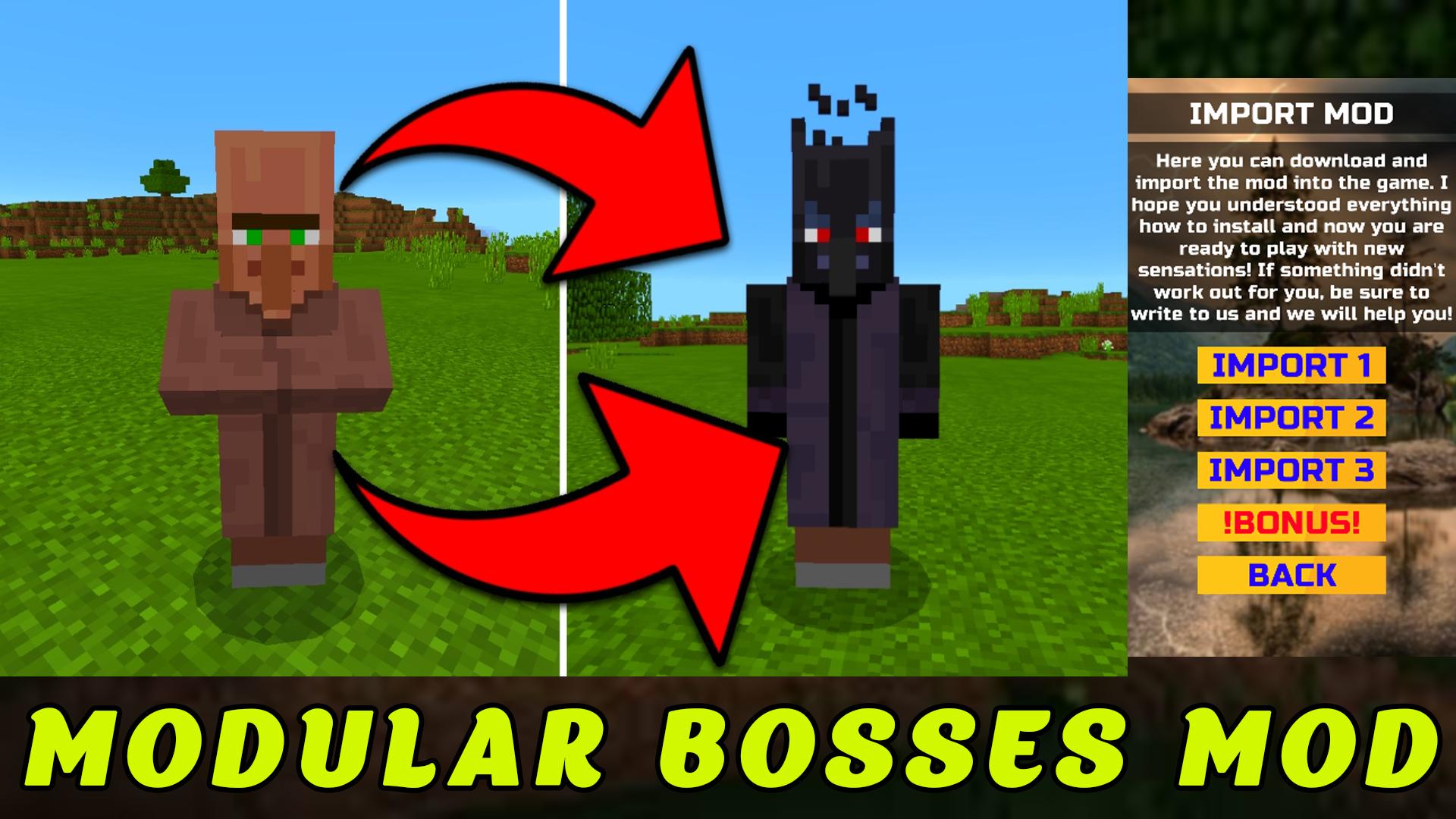 Скачать Modular Bosses Mod For MCPE на ПК | Официальный представитель  GameLoop