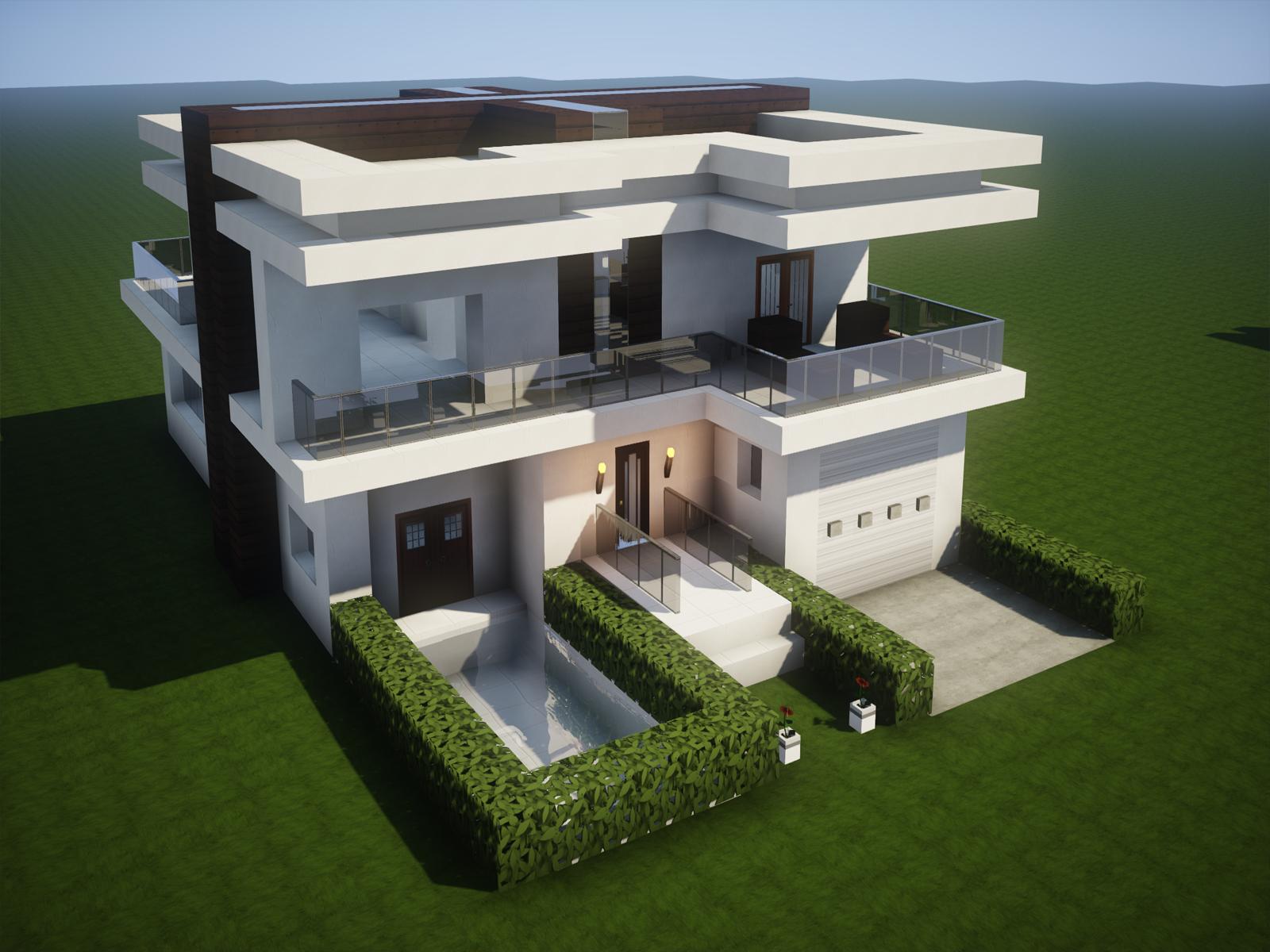 medium sized modern house