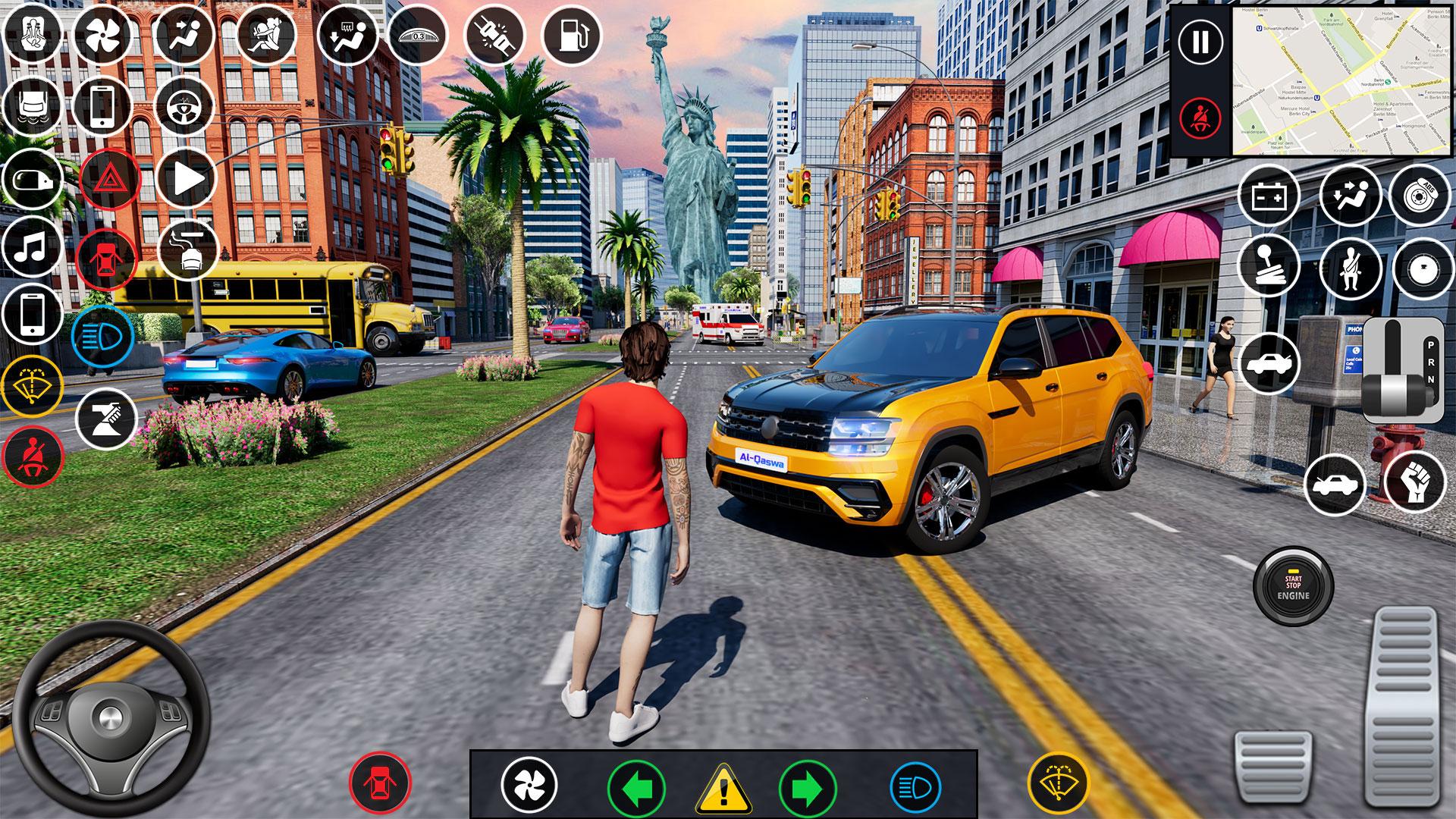 Open World Car Driving Test Simulator 3D: Modern Car Driving School  Game::Appstore for Android
