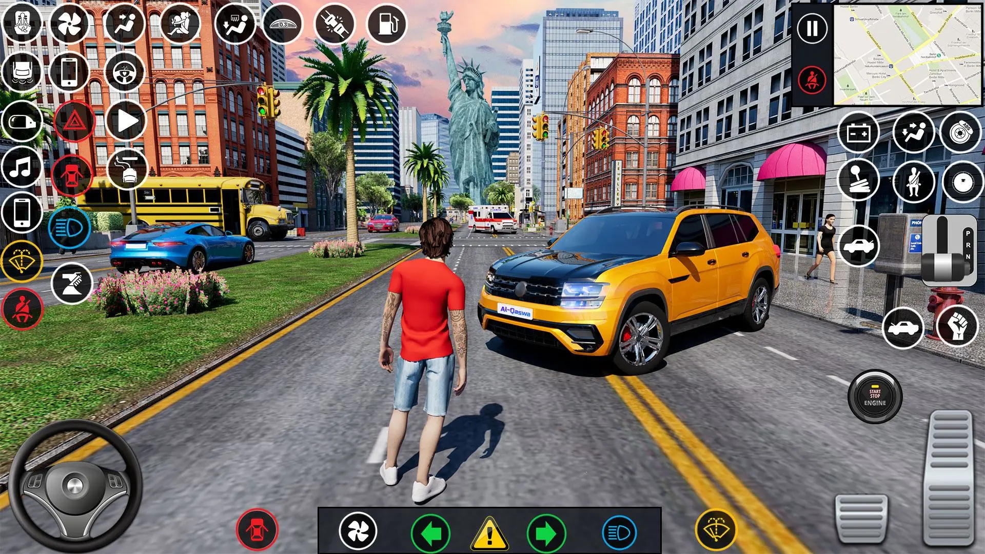 Download Fortuner Car Driving School android on PC