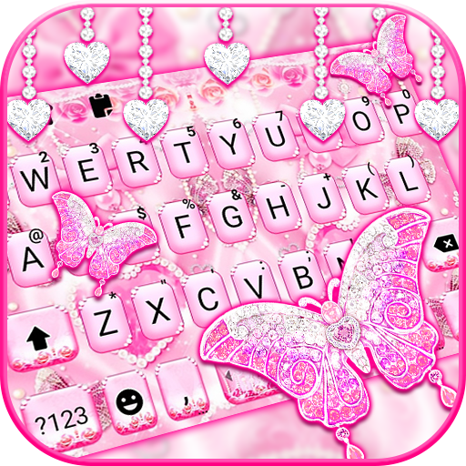 Pink Girly Butterfly Theme