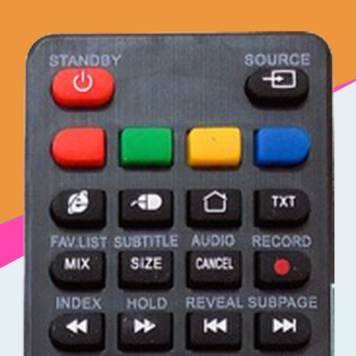 Controlo remoto para ASANO TV