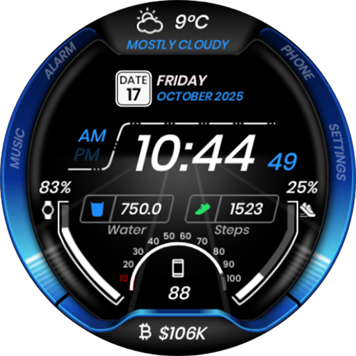 Cyber Watch Face