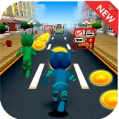 Subway Pj Run Jungle Game Adventure Mask