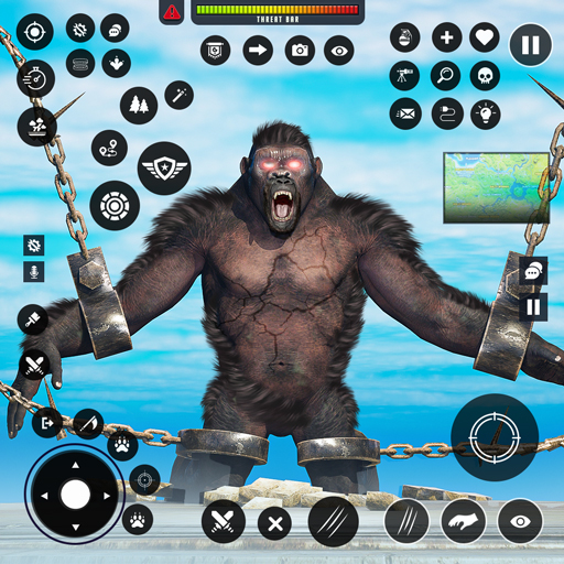 Vahşi Goril Simülatör Saldırıs