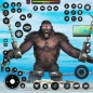 Serangan Simulator Gorila Liar