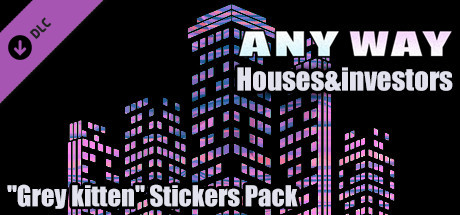 AnyWay! - "Grey kitten" Stickers Pack