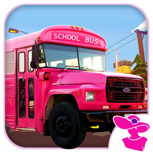Pink Lady School Bus Driver