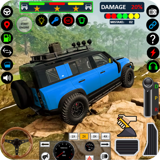 offroad sürüş jeep simülatörü