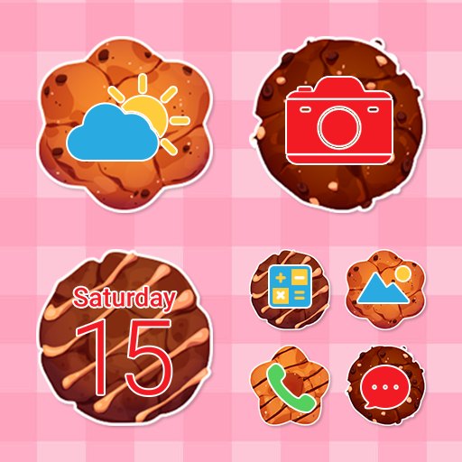 Wow Cookie Theme  - Icon Pack