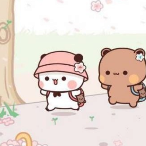 wallpaper beruang kawaii lucu