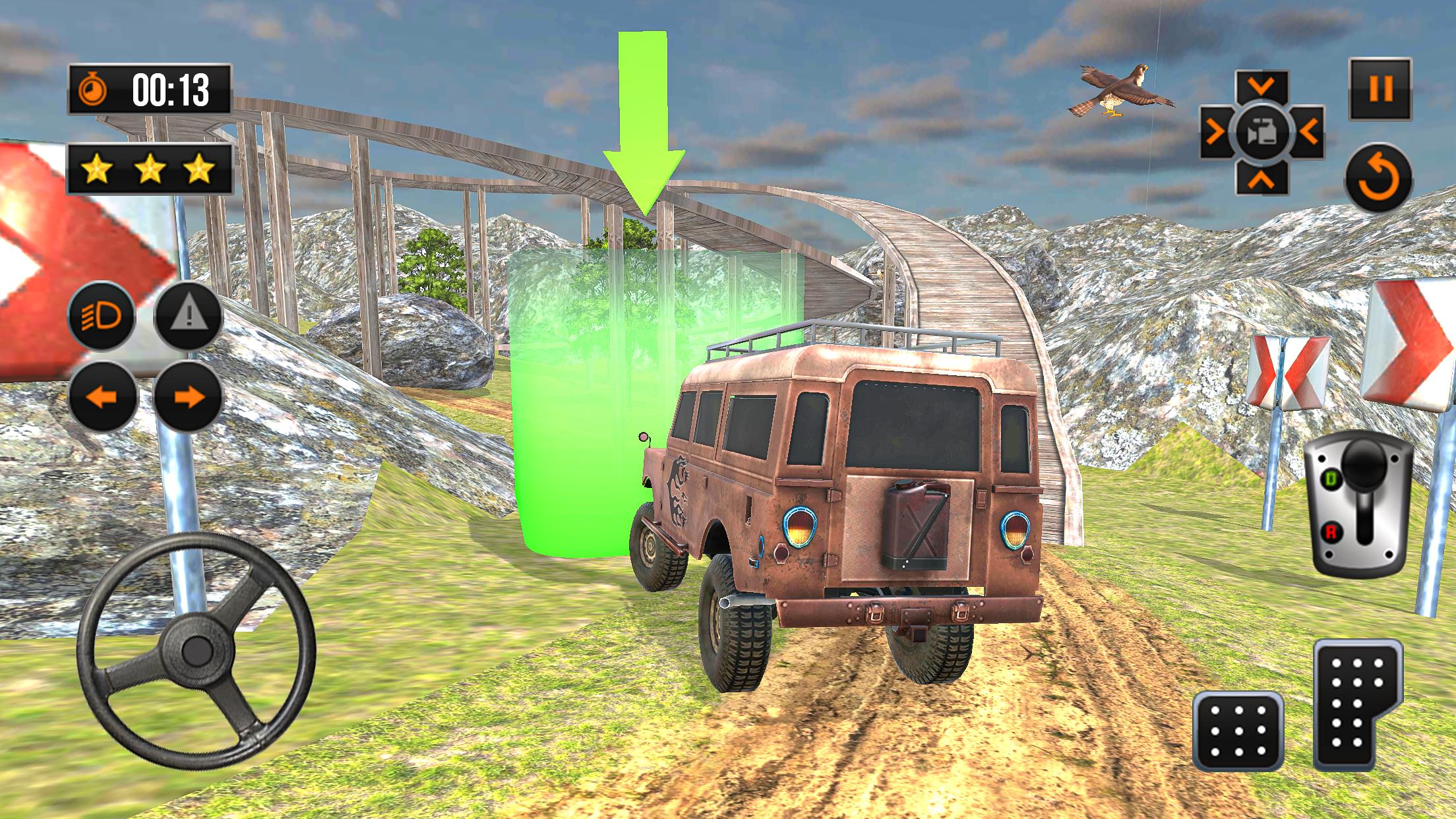 Download Offroad Jeep Car Parking Games android on PC