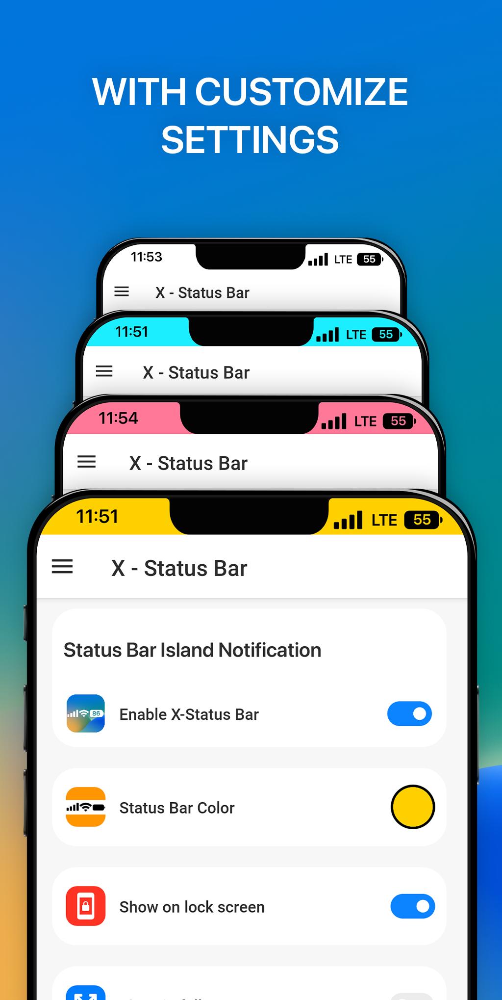 Скачать iCenter iOS 16: X - Status Bar на ПК | Официальный представитель  GameLoop