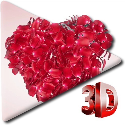 Rose Petals 3D Live Wallpaper