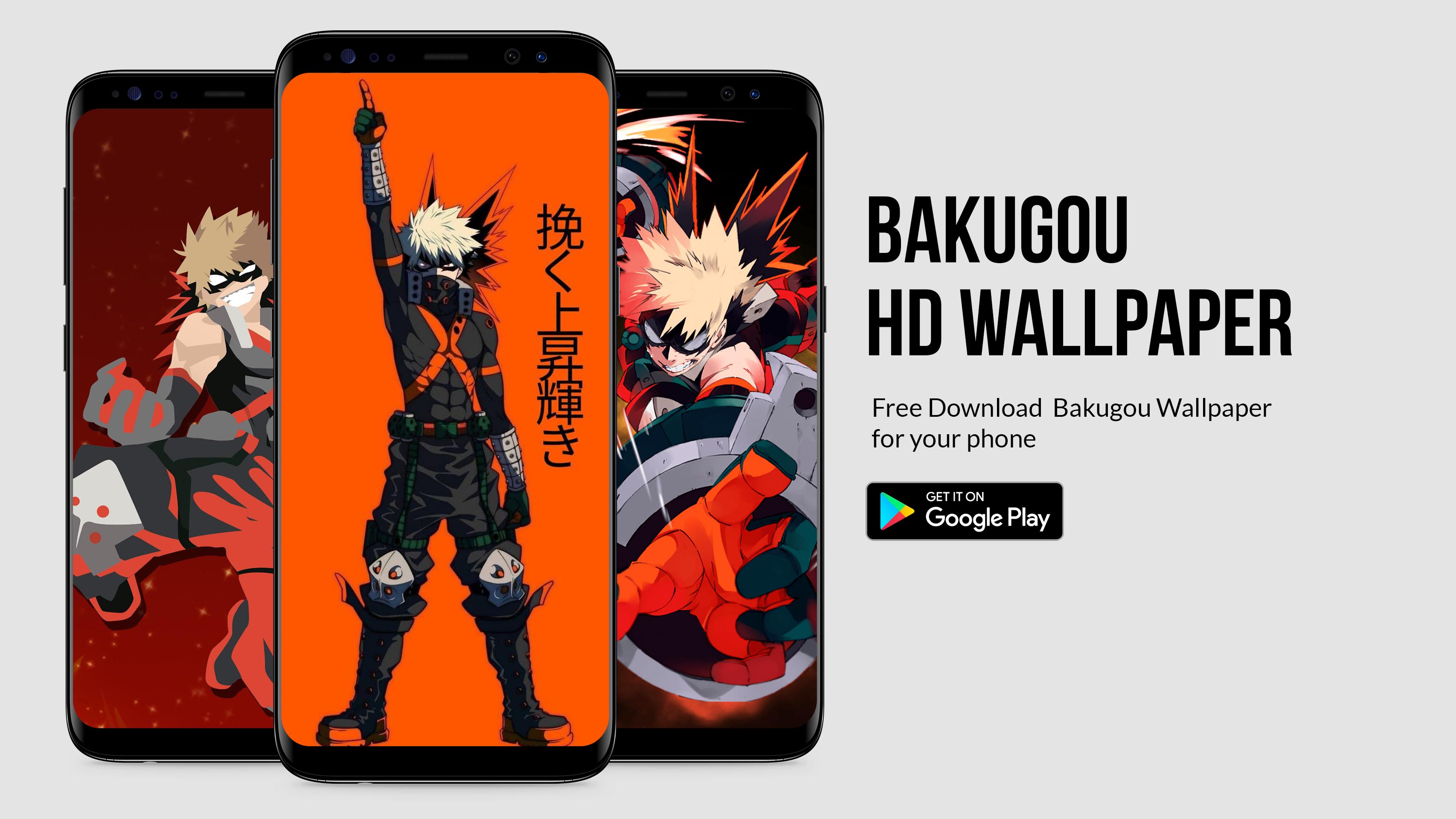 Bakugou Mobile Wallpaper [1080x1930][OC] : r/BokuNoHeroAcademia