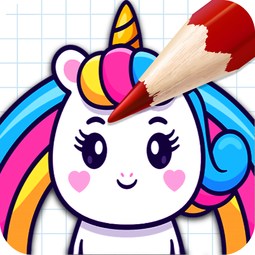 Rainbow Unicorn Coloring Book