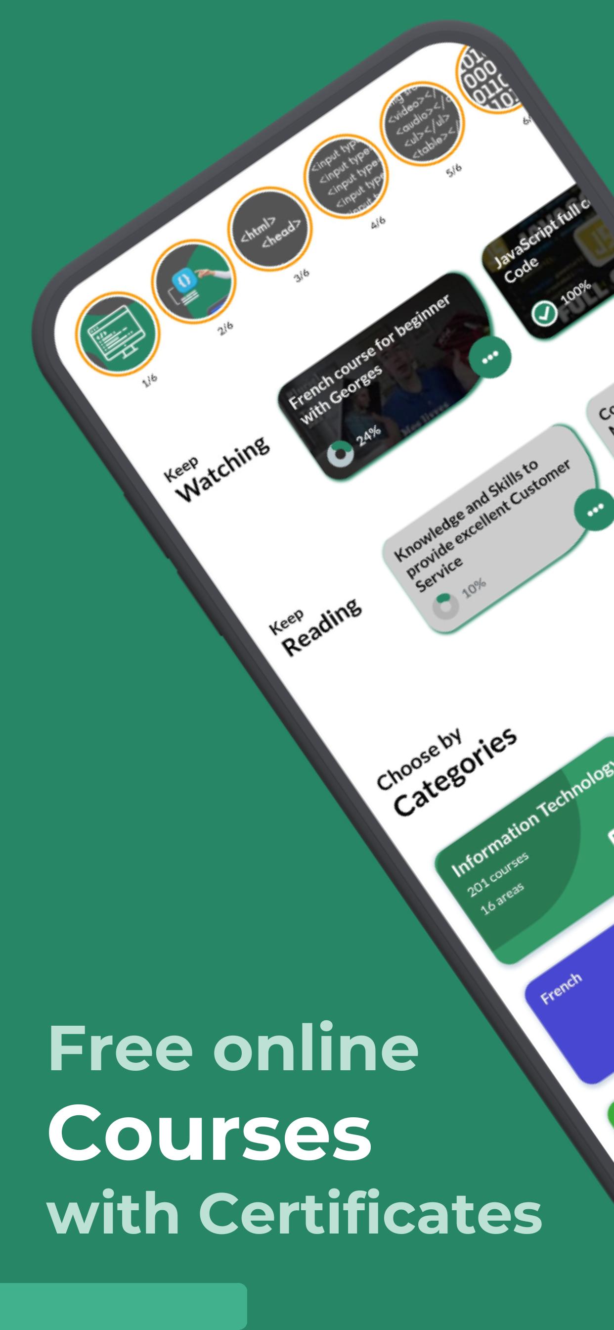 Download Cursa Online courses android on PC
