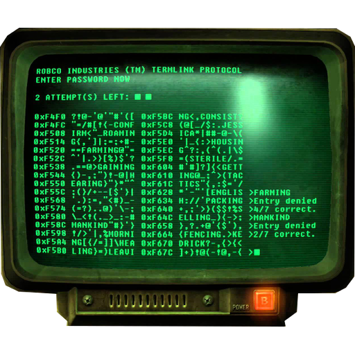 Terminal Hacker For Fallout