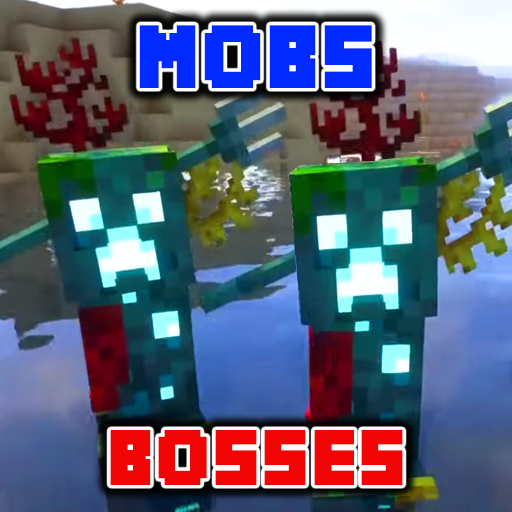 Mobs and Bosses Mod for mcpe