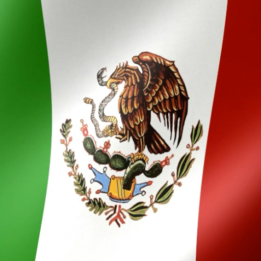 3dメキシコの旗 アニメーションの壁紙