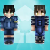 Blue Lock Skins Minecraft PE
