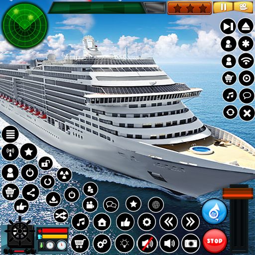 船シミュレータゲーム： シップドライビングゲーム2019
