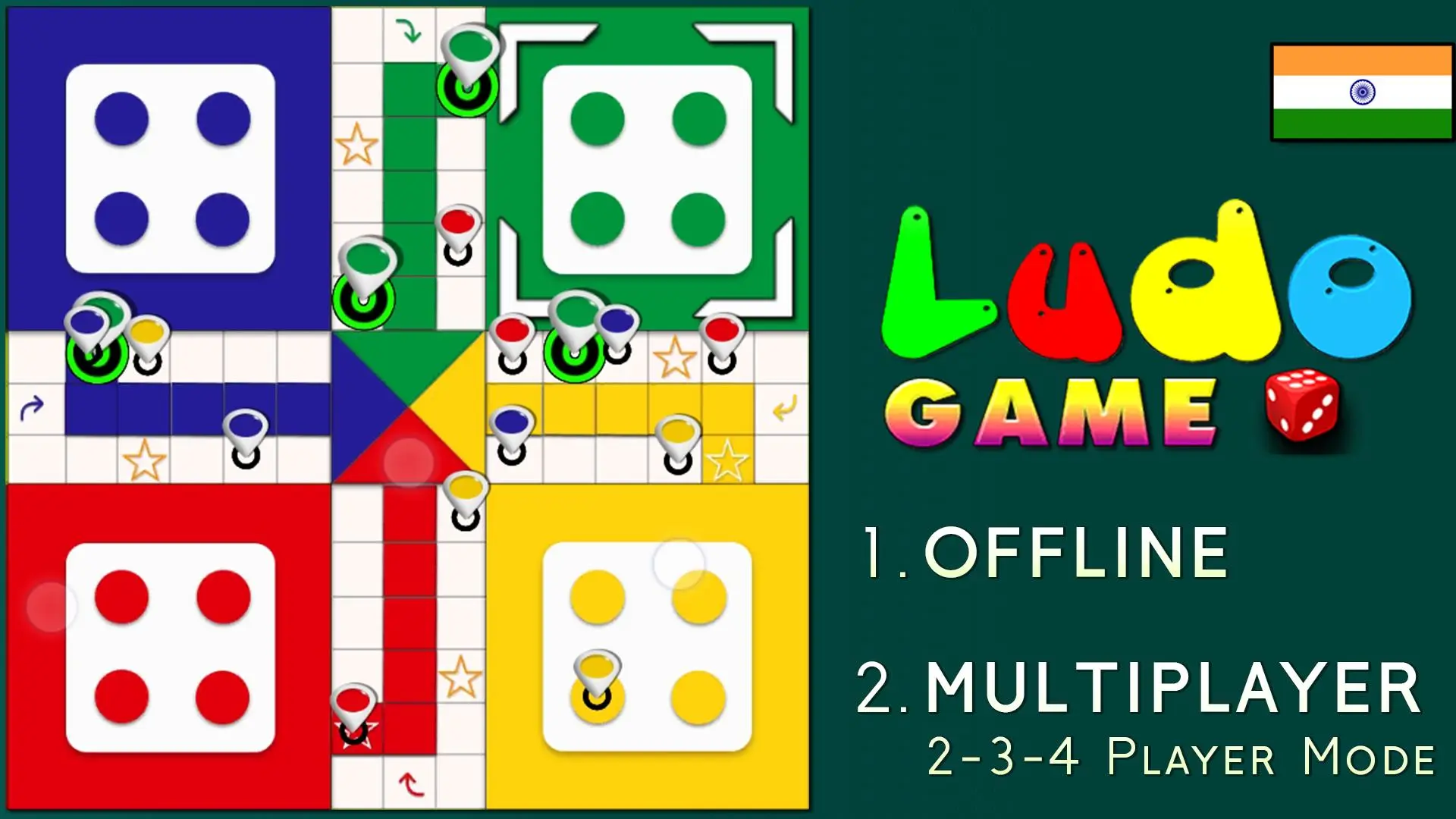 Download Ludo Game & Snakes and Ladders android on PC