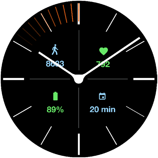 Initial 2 Watch Face