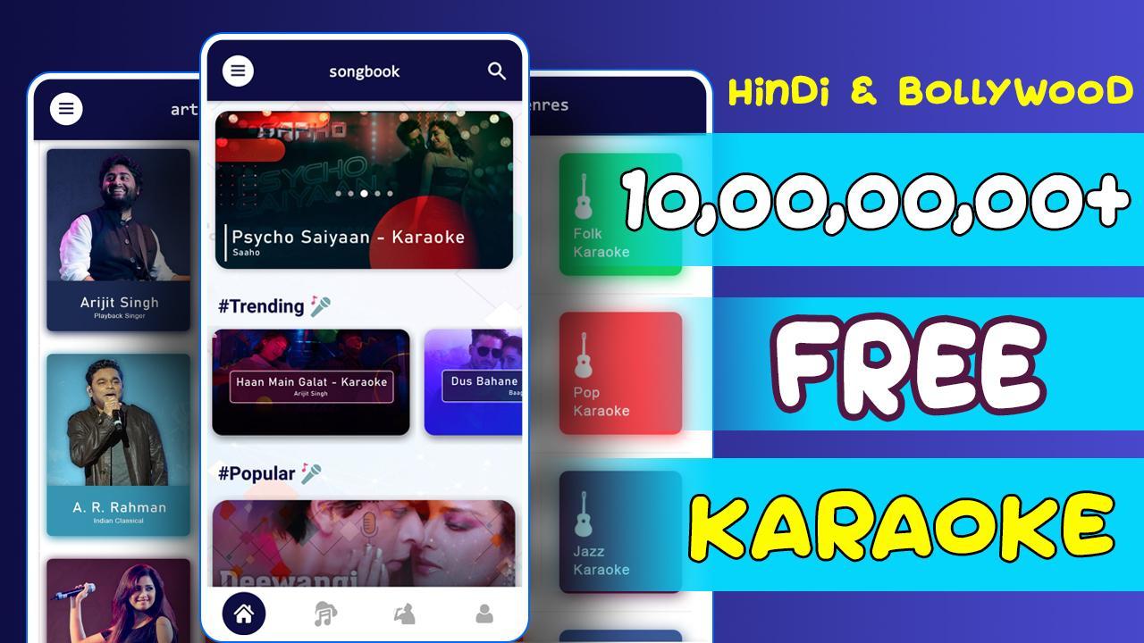 Descargar Free Hindi Karaoke - Unlimited Songs, Sing Record en PC ...