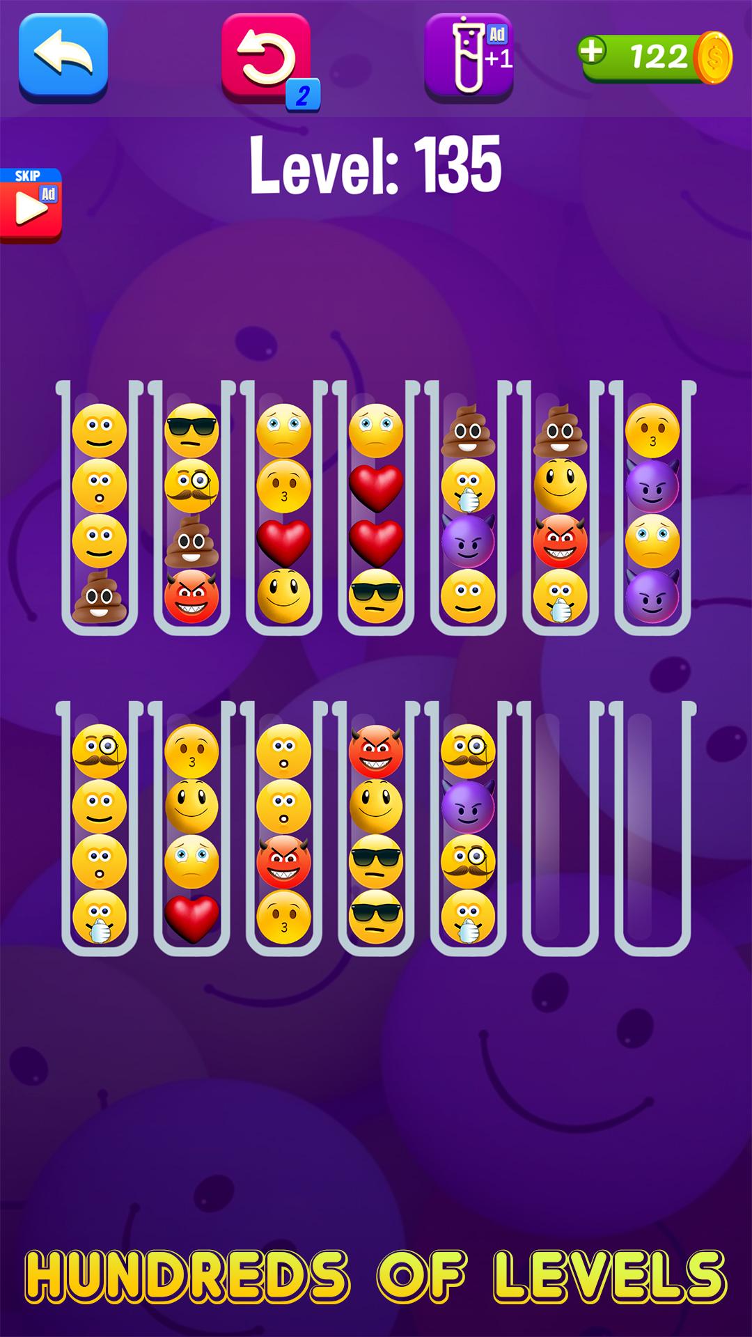 Скачать Emoji Sort Puzzle Game на ПК | Официальный представитель GameLoop