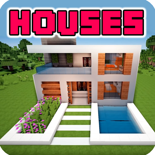 A Construção da casa de Minecraft PE Mod