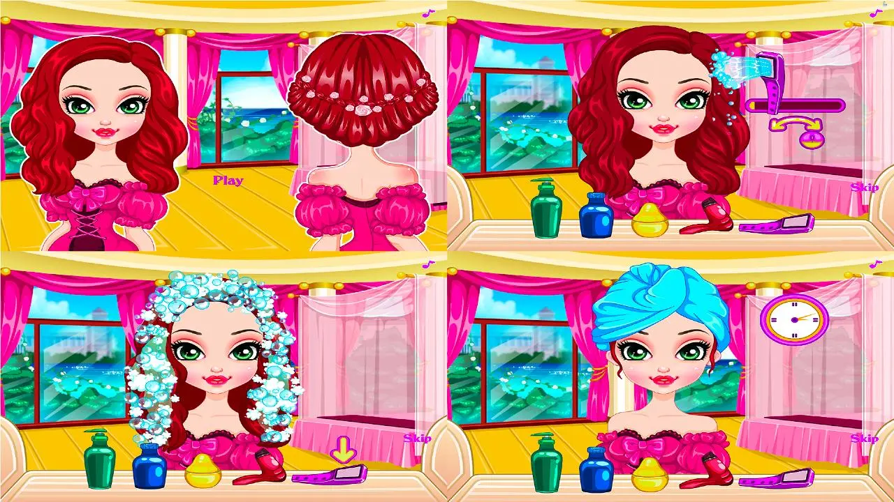 Download Girls games - hair salon android on PC