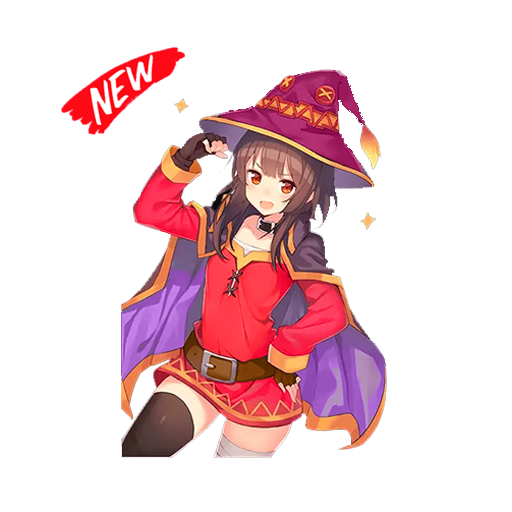 🔥 Megumin Konosuba Stickers f