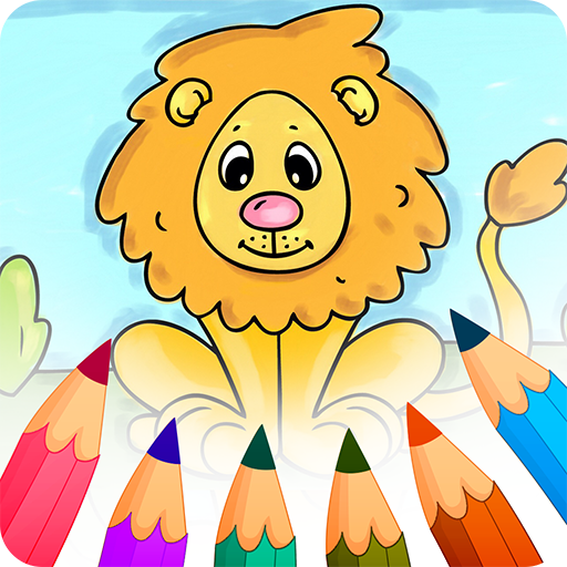 Livro de colorir para crianças 🖍️📚🖌️- Animais