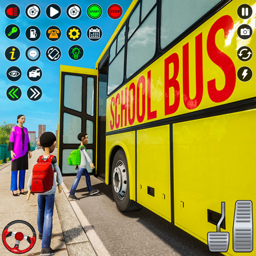 Baixar jogos de ônibus escolar 3d para PC - LDPlayer