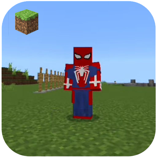 spiderman mcpe skins addons