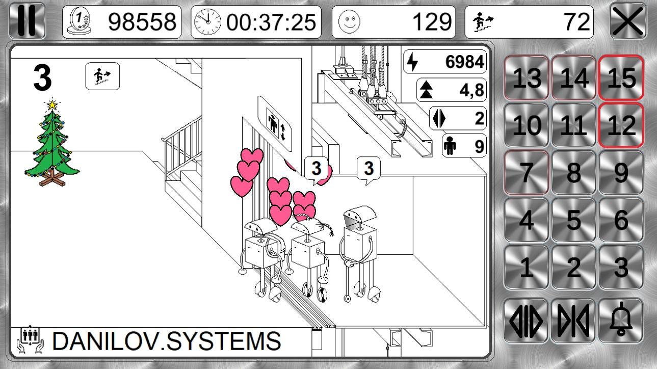 Скачать Даробот: Симулятор Лифта на ПК | Официальный представитель GameLoop