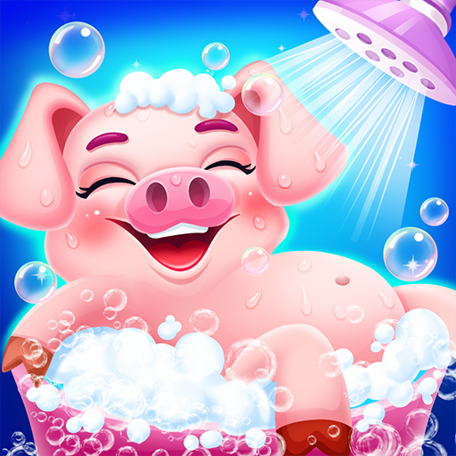Download Baby Pig Care - Raise & Dress Up Pink Pet Pig android on PC