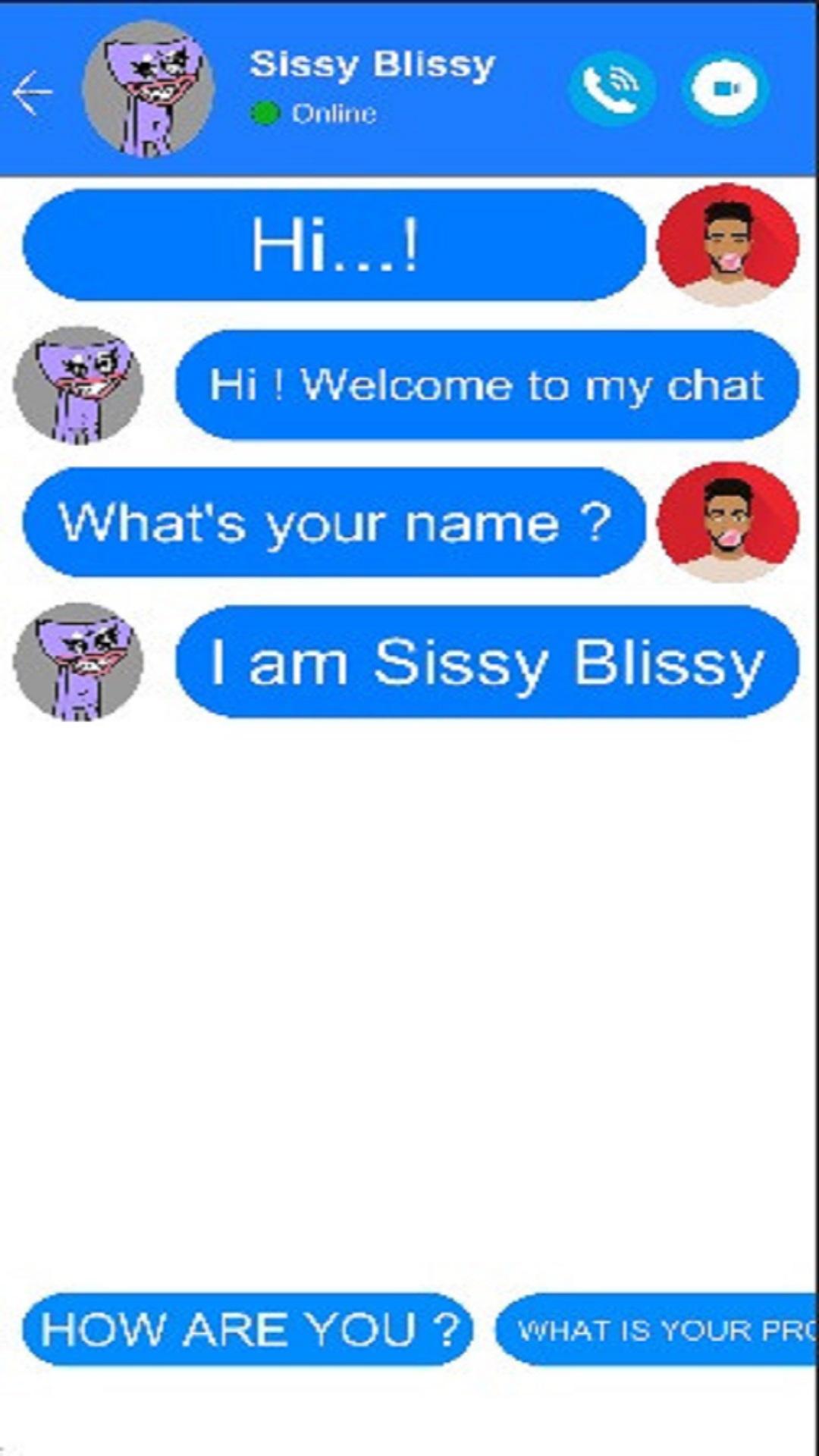 Download Sissy Blissy Fake Video Call android on PC