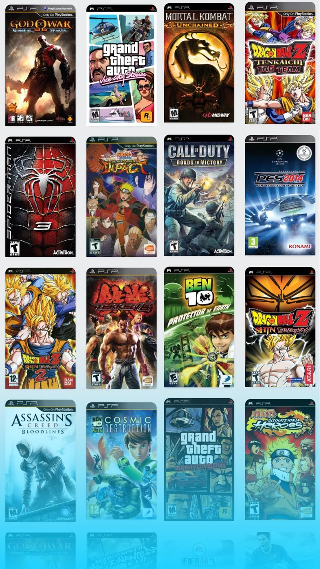 Скачать PSP Games Downloader PPSSPP на ПК | Официальный представитель  GameLoop