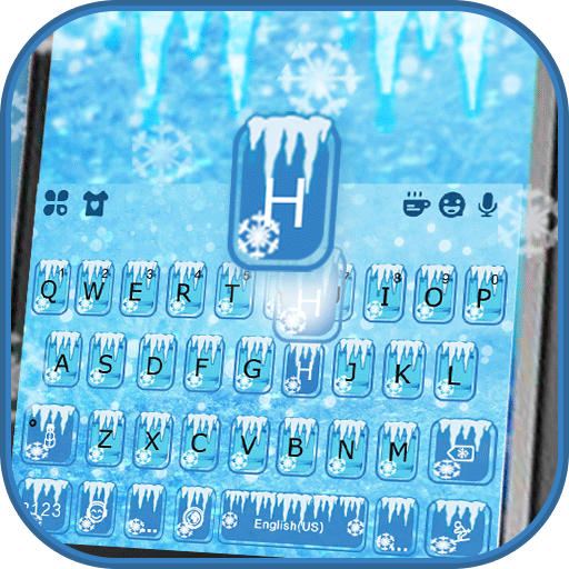 Cool Ice Keyboard Theme