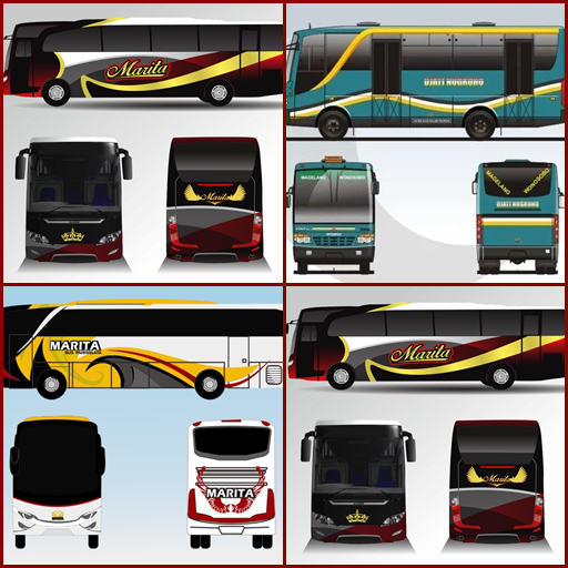bus sticker design