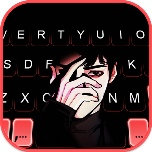 Mysterious Boy Keyboard Backgr