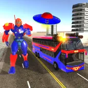 Bus Robot Transform Wars-UFO S
