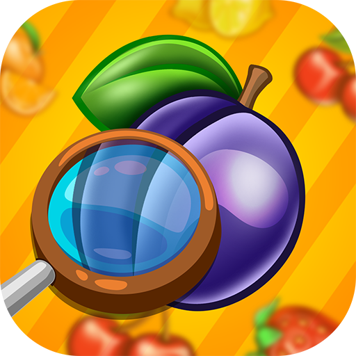 Jogo de frutas escondidas